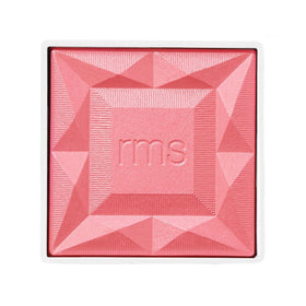 RMS Beauty Redimension Hydra Powder Blush swatch showing buildable color and glow.