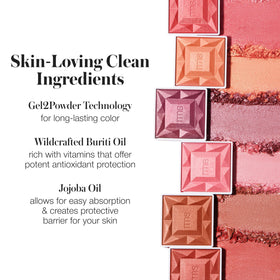 Wildcrafted buriti oil detail in RMS Beauty Redimension Hydra Powder Blush