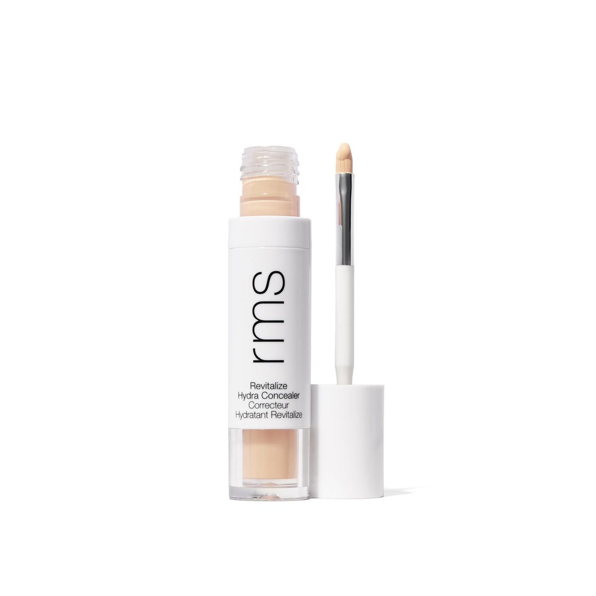 RMS Beauty Revitalize Hydra Concealer application for smooth under-eye coverage.