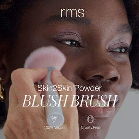 RMS Beauty Skin2Skin Everything Brush with soft synthetic bristles for fingertip-like control