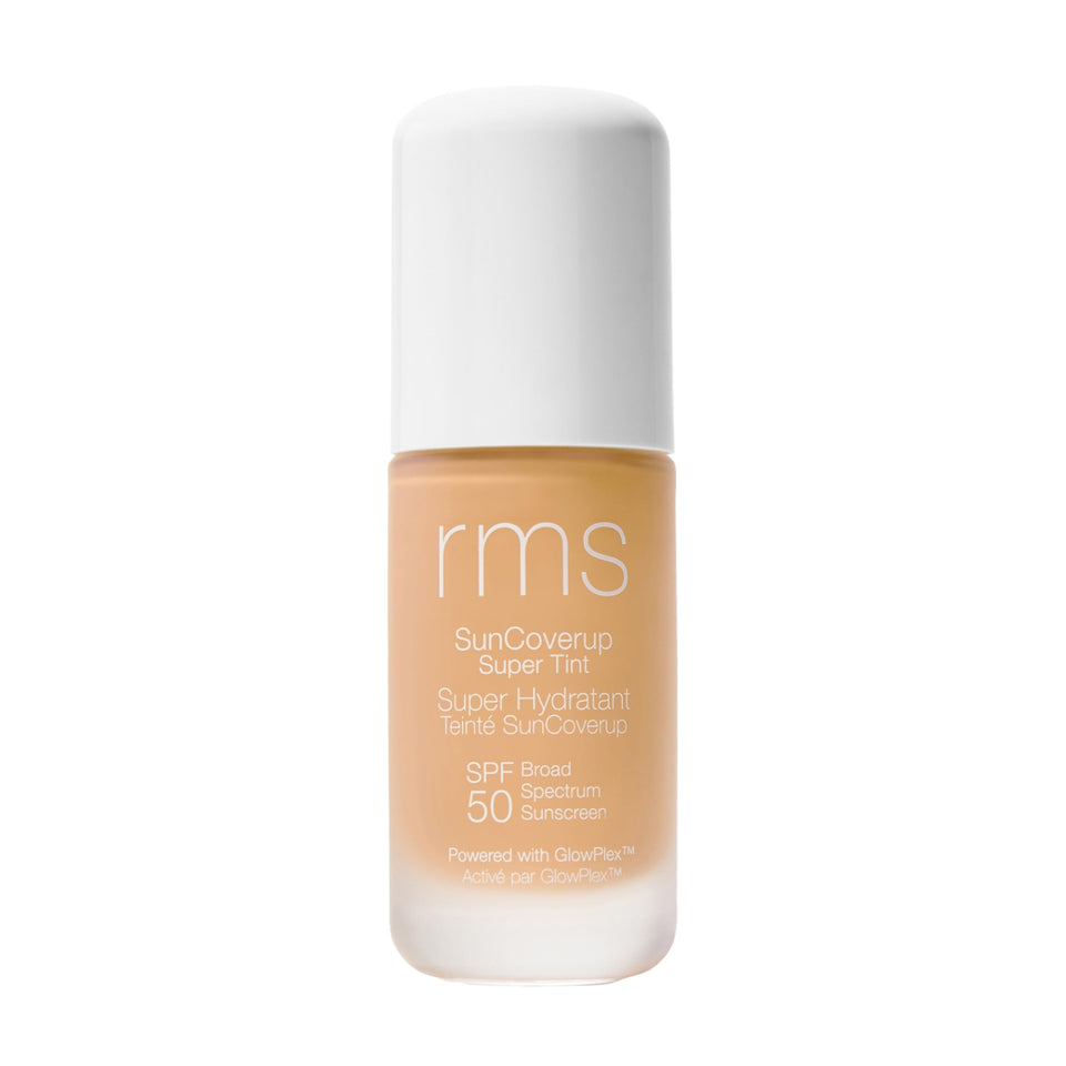 RMS SunCoverup bottle front with mineral SPF 50 tint