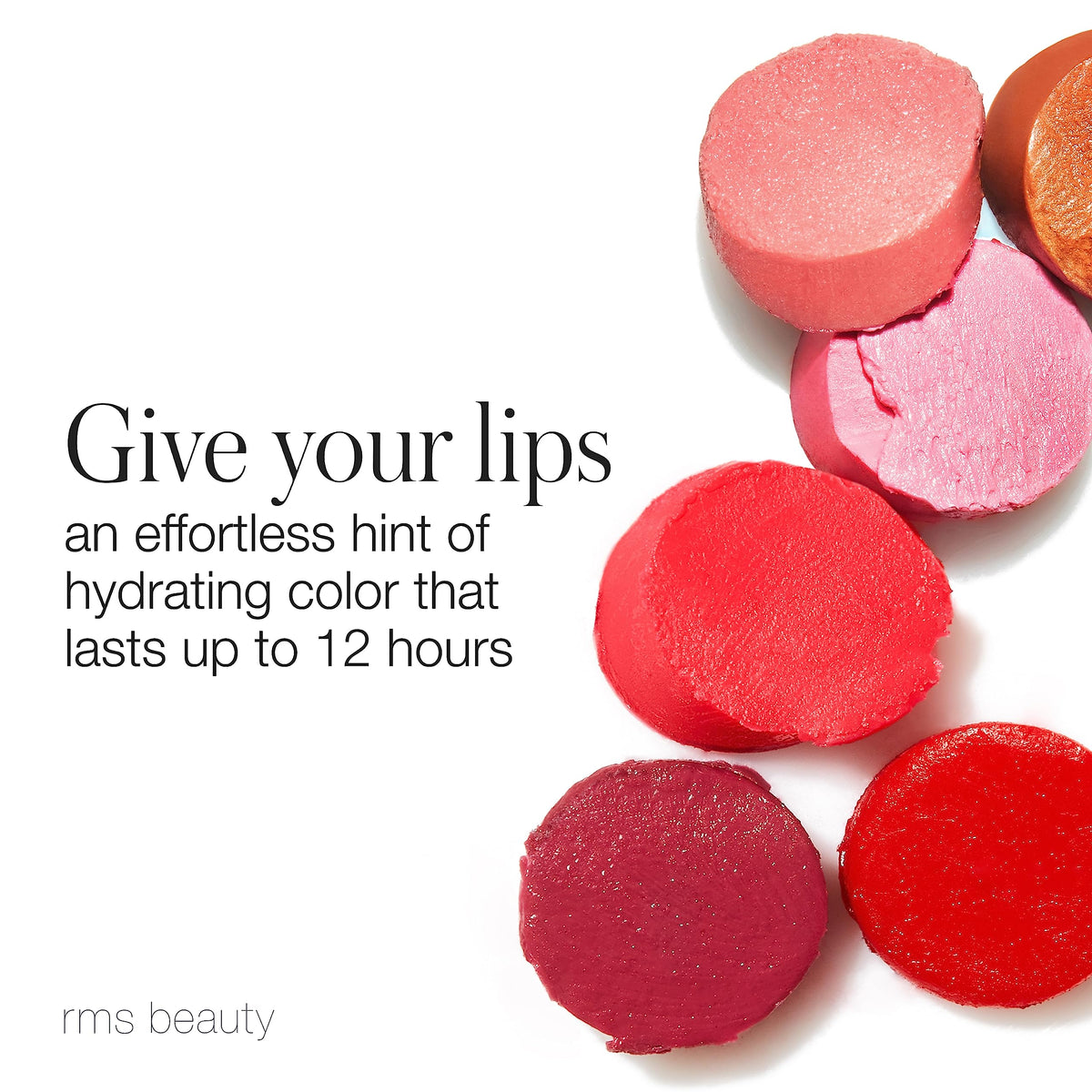 Fragrance-free RMS Beauty lip balm packaging and branding