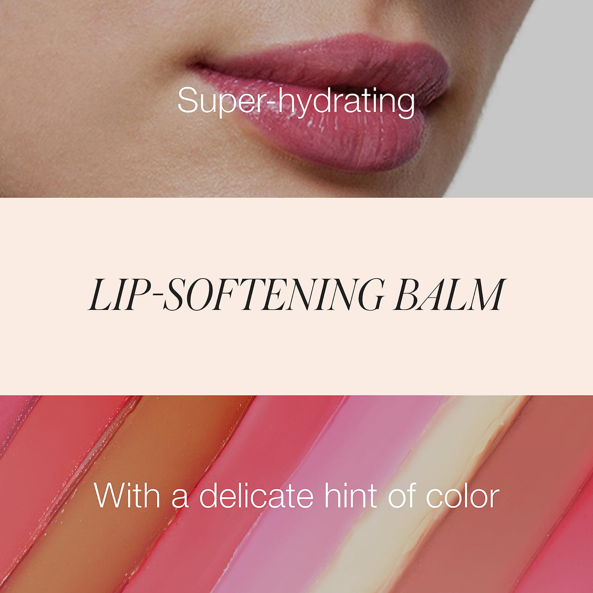 Application of RMS Beauty lip balm on lips for comfortable wear
