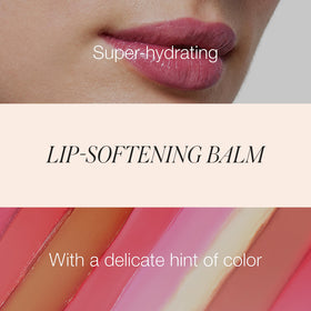 Application of RMS Beauty lip balm on lips for comfortable wear