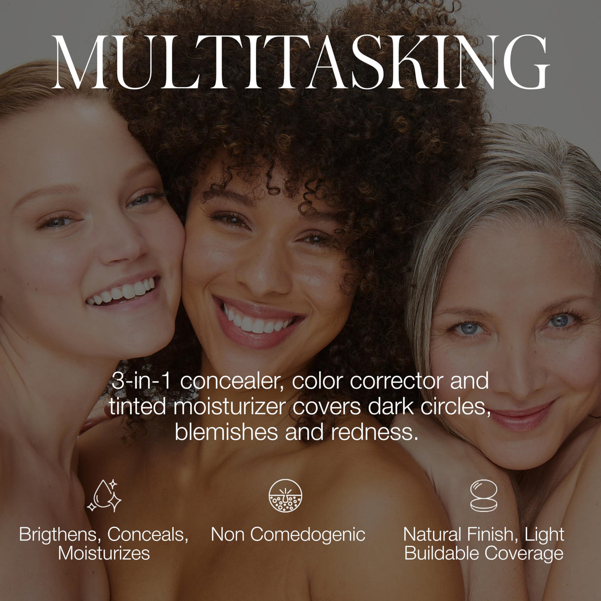RMS Beauty Un Cover-Up No.11 under-eye area demonstrates natural, non-cakey coverage.