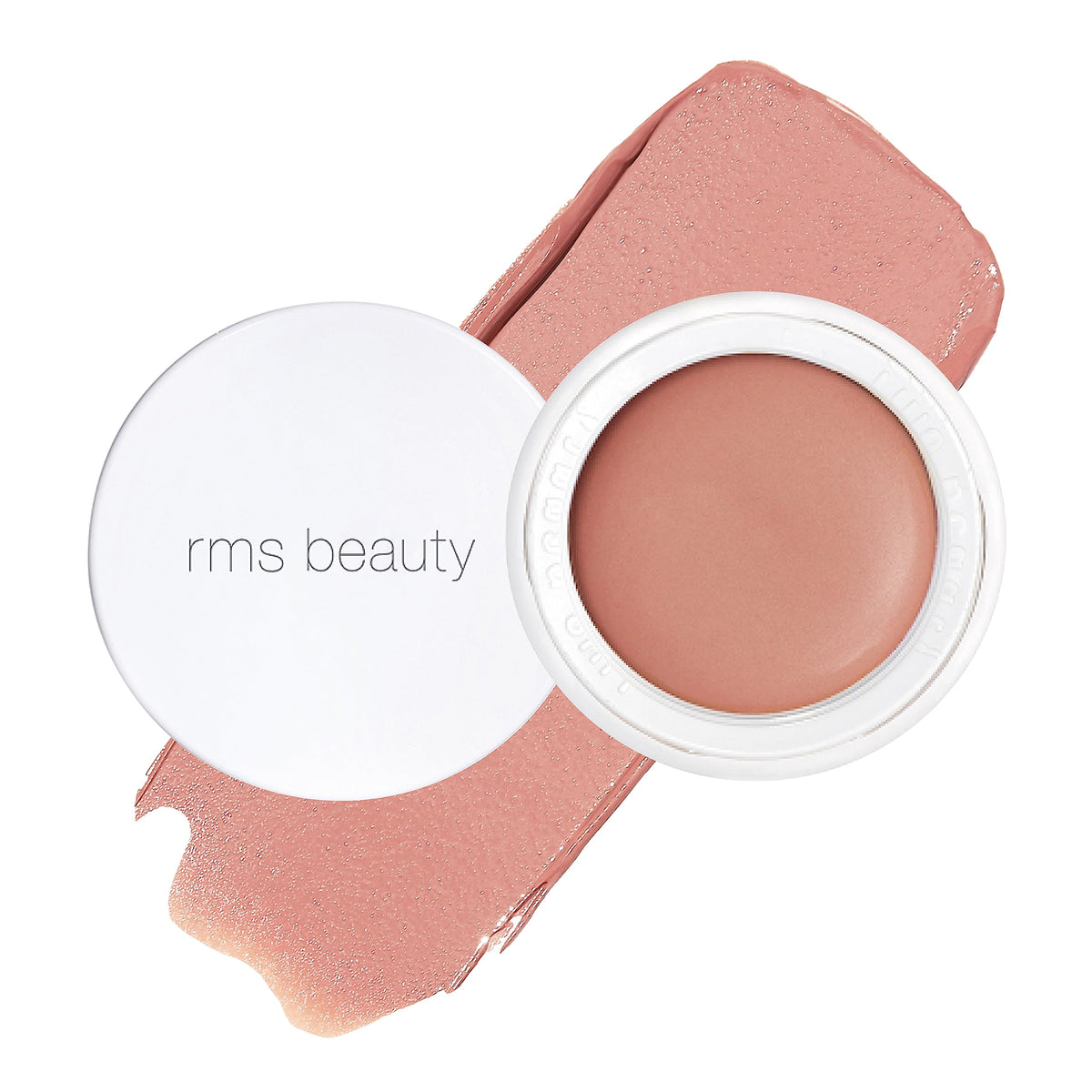 RMS Lip2Cheek Spell compact—portable multi-use cream color for lips and cheeks.