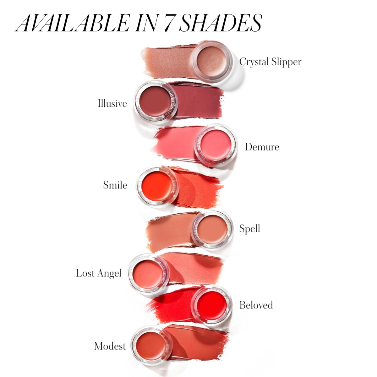 RMS Lip2Cheek Spell cream-swirl—rich pigment for buildable color.