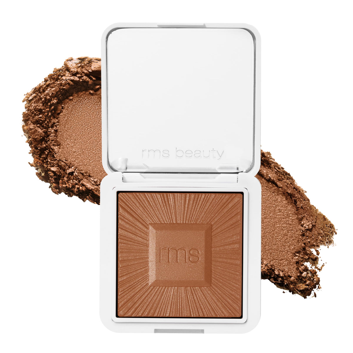 RMS Beauty Redimension Hydra-Bronzer compact ready for on-the-go glow
