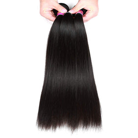 RN BEAUTY Brazilian straight weave, easy-care maintenance, long-lasting shine.