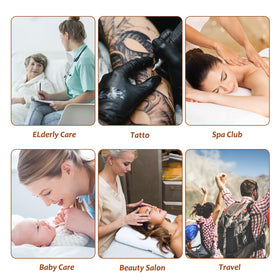 Rngwaper portable sheet pack for quick changes at any spa.