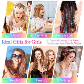 ROADPLUM micro-extension beads secure tinsel extensions for weeks