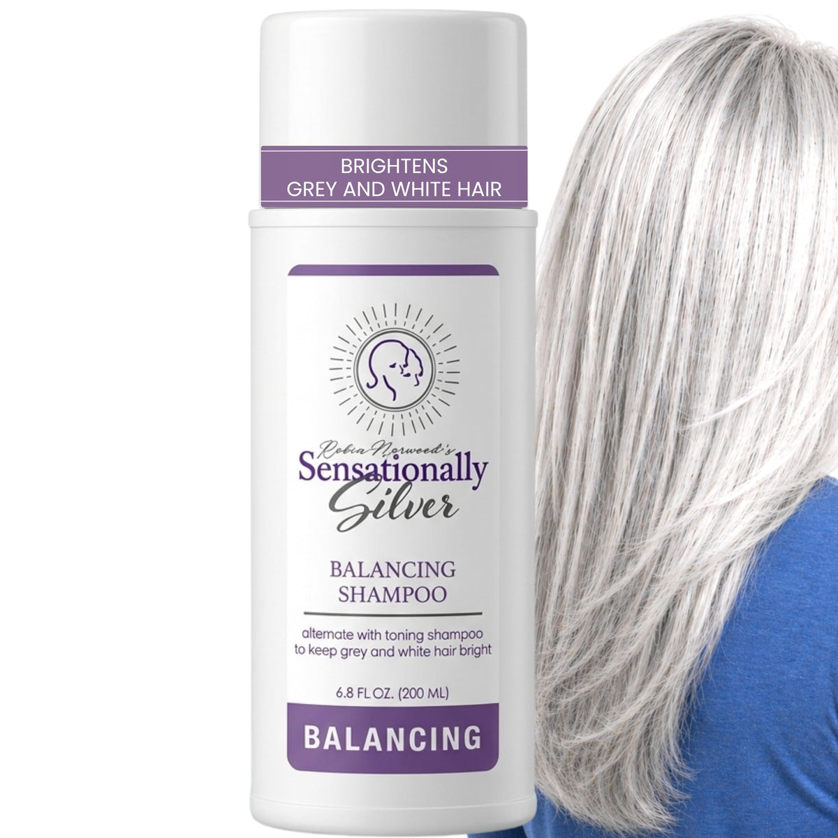 Robin Norwood's Sensationally Silver balance bottle pour improves tonal balance after washing.