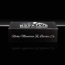 Rocky Mountain Barber Co no-snag brush prevents pulling during styling