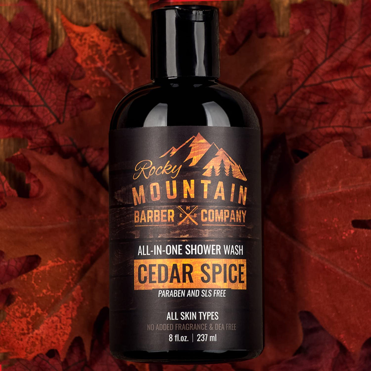 Rocky Mountain Barber Co essential oils scent highlight in bottle