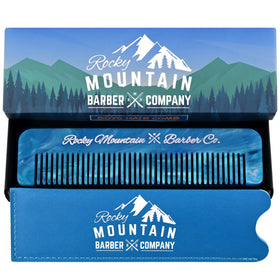 Rocky Mountain Barber Kids Hair Comb with soft rounded teeth for gentle detangling