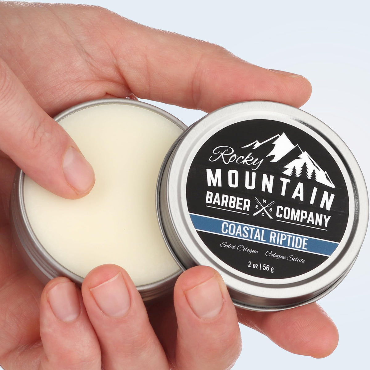 Rocky Mountain Solid Cologne Coastal Riptide ideal for day wear.