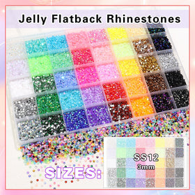 RODAKY nail art rhinestones kit provides quick DIY sparkle on nails.