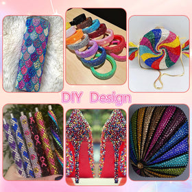 RODAKY nail art supply set includes tweezers for easy use.