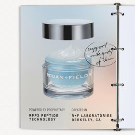 RODAN + FIELDS Hydra Mask Gel Cream night application demonstrates easy absorb formula