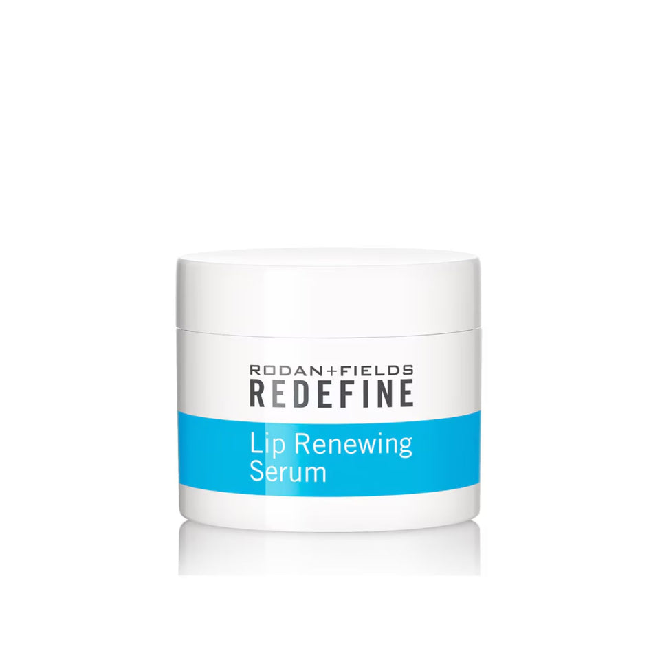 Rodan + Fields Lip Renewing Serum Capsules packaging demonstrates overnight hydration