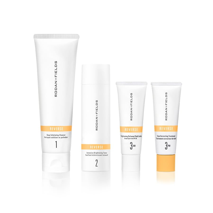 Rodan + Fields Reverse Cleanser bottle for gentle cleansing and brighter skin.