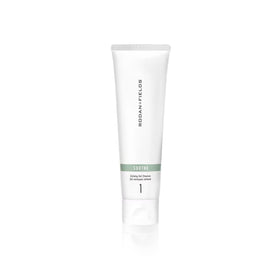 Rodan and Fields Soothe Calming Gel Cleanser bottle shows a gentle, hydrating formula for sensitive skin.