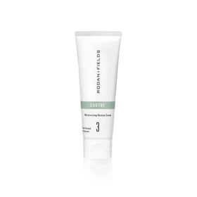 Rodan + Fields Soothe Rescue Cream jar provides daily hydration for sensitive skin.