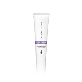 RODAN + FIELDS UNBLEMISH SPF 30 bottle with matte defense for daily sun protection