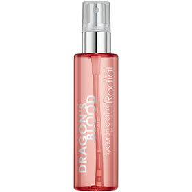 Rodial Dragon's Blood Hyaluronic Drink bottle demonstrates hydration-boosting skincare.