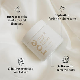 Applying Roe Wellness cream during pregnancy supports skin elasticity