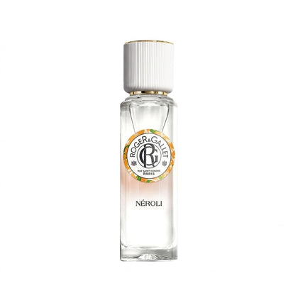 Roger & Gallet Neroli Fragrant Water bottle close-up, ideal for everyday elegance.