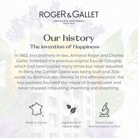 Roger & Gallet Neroli Fragrant Water for daily use with a light scent.