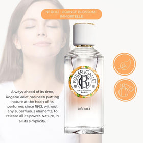Roger & Gallet Neroli Fragrant Water packaging box, a refined gift option.