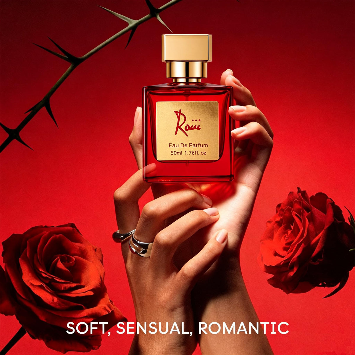 Roiii Juicy Apple bottle pour captures a smooth, even fragrance release.