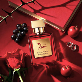 Roiii Juicy Apple packaging design reflects luxury and sustainable packaging choices.