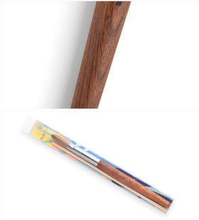 Rolabling nail brush enables DIY nail art with precision.