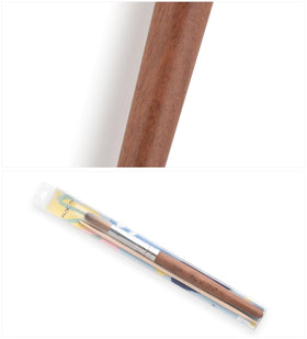 Rolabling brush delivers smooth, even polish application