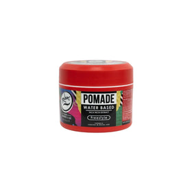 Rolda Freestyle pomade bottle showing water-based formula for easy wash-out