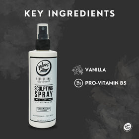 Rolda Pre-Styling mist delivering even coverage for precision styling.