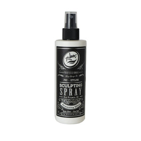 Rolda Pre-Styling Spray mist at close range for controlled styling.