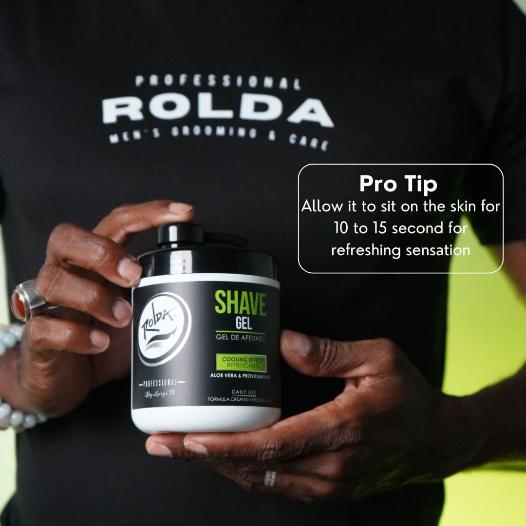 Rolda Refreshing Shave Gel cruelty-free and fragrance notes emphasized