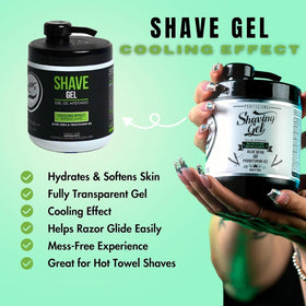 Rolda Refreshing Shave Gel for sensitive skin usage in daily routine