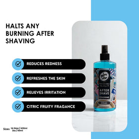 Rolda Urban After Shave Tonic fragrance notes opening with melon and citrus