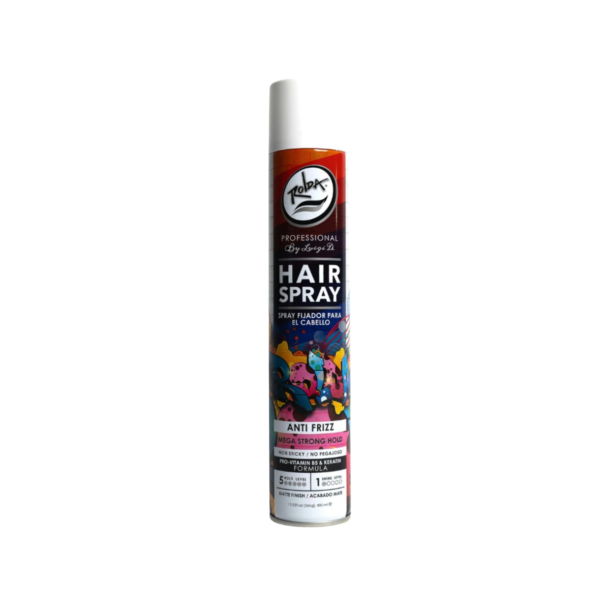Rolda Urban Hair Spray bottle with flexible hold for all day style