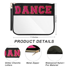 RolenBox transparent pouch concept for organizing dance accessories and travel essentials.