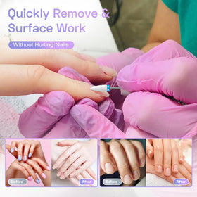Rolokit portable nail bits kit for easy travel manicures and on-the-go sessions.