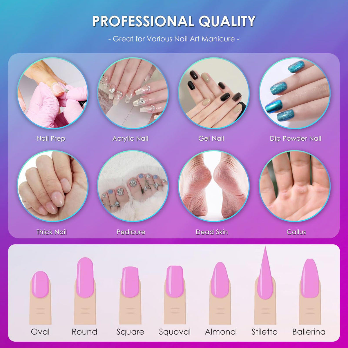 Rolokit professional nail kit for salons and professional use