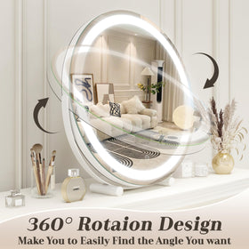 ROLOVE gift-ready makeup mirror ideal for birthdays and holidays