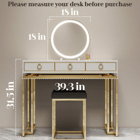 ROLOVE round design provides shadow-free, even illumination across the face