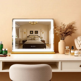 ROLOVE vanity mirror suited for dressing rooms and shared spaces